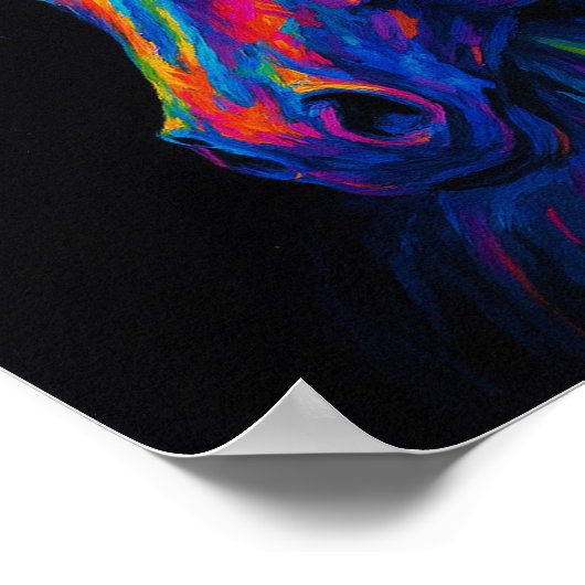 Equine Elegance Poster (Ecke)