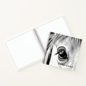 Equine Gaze - Spiral Sketch Book Notizblock (Innenseite)