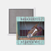 Equine Liebe: Konkursstarter Kit Magnet (Vorderseite/Rückseite)