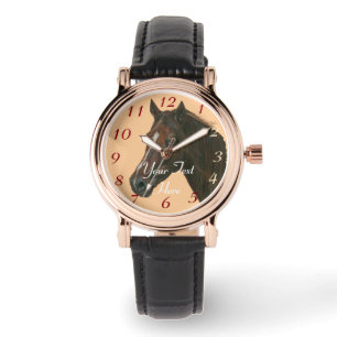 Equine Picture of Chestnut Mare Horse Armbanduhr