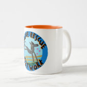 Equine Rescue Network Tasse - Orange (VorderseiteRechts)