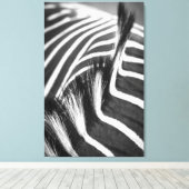 Equine Stripes Fotografie Leinwanddruck (Insitu (Holzboden))