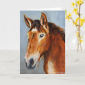 Equine Voices Gulliver Card Karte (Gelbe Blume)