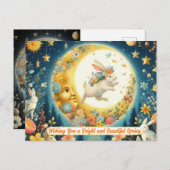 Equinox Euphoria Bright und schöner Frühling Postkarte (Vorne/Hinten)