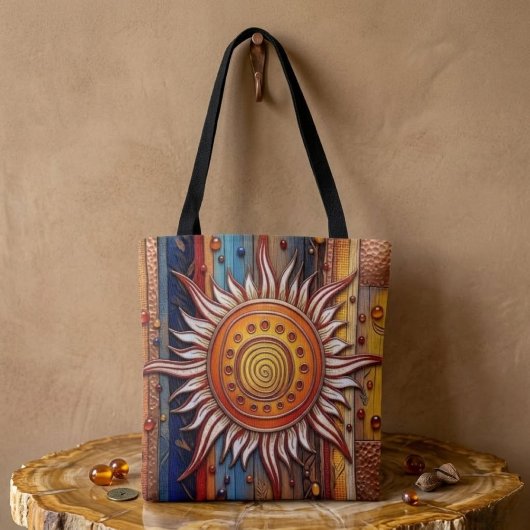 Equinox Mandala Sun Tote Tasche