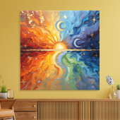 Equinox Morphology Leinwanddruck (Insitu (Wohnzimmer))