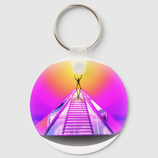 Equinox Mystic Pyramid Schlüsselkette Schlüsselanhänger (Vorderseite)