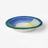 Equinox Sun und Mond Pappteller (Gewinkelt)