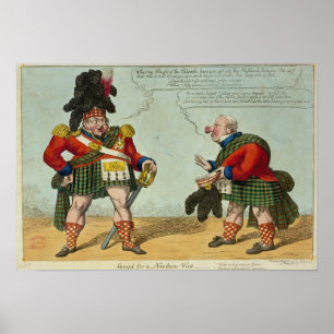 Equipt für einen Nordbesuch, 1822 Poster