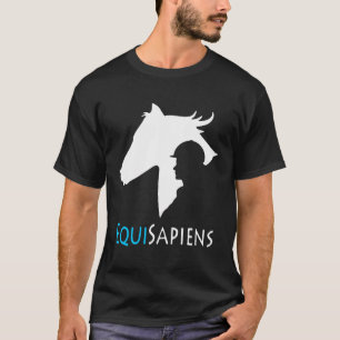 Equisapiens Reiten Lustiges Pferd Reitliebhaber T-Shirt