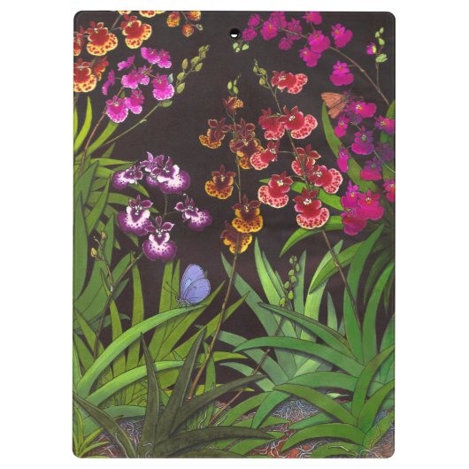 Equitant Oncidium Tolumnia Klemmbrett (Rückseite)