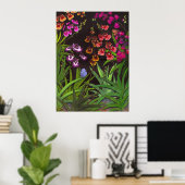 Equitant Oncidium Tolumnia Orchideen Print Poster (Heimbüro)