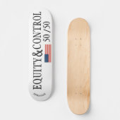 EQUITY & CONTROL / JMT SKATEBOARDS (Vorderseite)