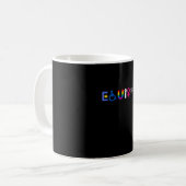 _EQUITY_ Equal Rights LGBTQ Alliges Unity Pride Fe Kaffeetasse (Vorderseite Links)