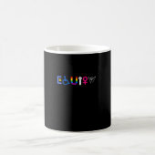 _EQUITY_ Equal Rights LGBTQ Alliges Unity Pride Fe Kaffeetasse (Mittel)