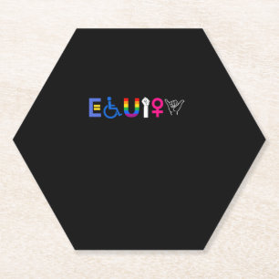 _EQUITY_ Equal Rights LGBTQ Alliges Unity Pride Fe Untersetzer