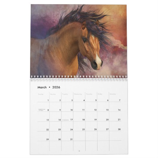 Equus III Kalender (Mär 2026)