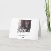 Equus Notecard Karte (Rückseite)