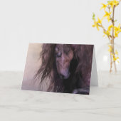 Equus Notecard Karte (Gelbe Blume)