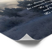 Er ändert die Zeiten und Jahreszeiten, Daniel 2:21 Poster (Ecke)