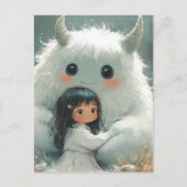 Er Behalte mir ein sicheres kleines Mädchen als ih Postkarte (Vorderseite)