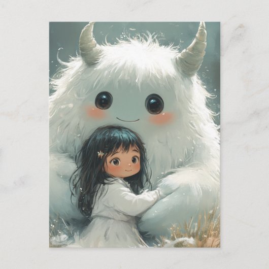 Er Behalte mir ein sicheres kleines Mädchen als ih Postkarte (Vorderseite)