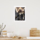 Er bestellt seine Engel. Poster (Küche)