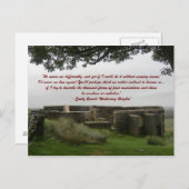 Er bewegt mich anders - Wutherings Postkarte (Vorne/Hinten)