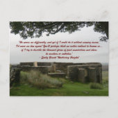 Er bewegt mich anders - Wutherings Postkarte (Vorderseite)