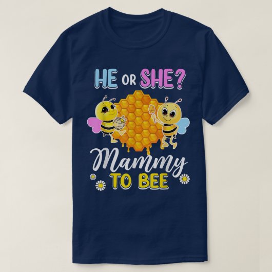 Er bzw. sie Mammy wird geschlechtsspezifisch und z T-Shirt (Design vorne)