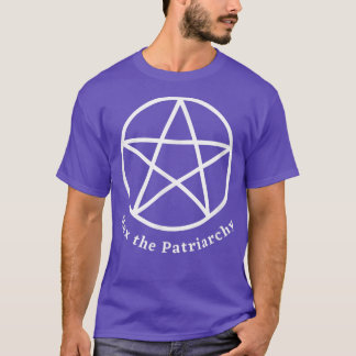 Er das Patriarchat Feminismus Witchcraft Pentagram T-Shirt
