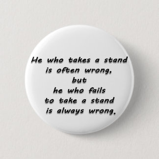 "Er, der ein Stand… "Zitat nimmt Button