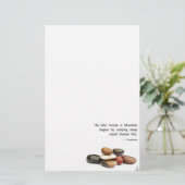 Er, der einen Berg… bewegt - Confucious Briefpapier (Stehend Vorderseite)