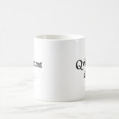 Er, der unterrichtet, lernt kaffeetasse (Mittel)