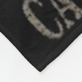 ER, DER VOR GOTT KNIELT FLEECEDECKE (Ecke)