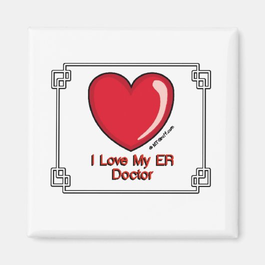 ER Doctor Magnet (Vorne)