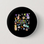 Er Easter Nurse Crew Easter Day Emergency Room Nur Button (Vorderseite)
