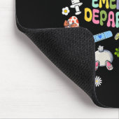 Er Easter Nurse Crew Easter Day Emergency Room Nur Mousepad (Ecke)