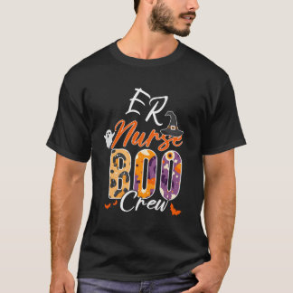 Er Emergency Nurse Boo Crew T-Shirt