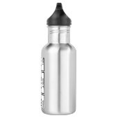 Er er er Periodensystem Edelstahlflasche (Rechts)