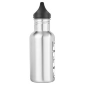 Er er er Periodensystem Edelstahlflasche (Links)