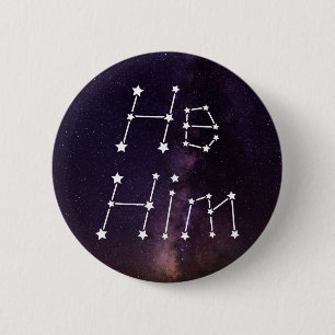 Er/er Galaxy Sternenhimmel Button