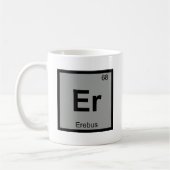 Er - Erebus Griechische Chemie - Periodisches Tabe Kaffeetasse (Links)