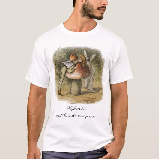 Er findet ihren romantischen Valentinstag T-Shirt (Vorderseite)