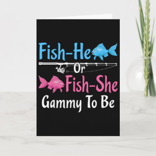 Er Fisch-he oder Fisch-sie Oma bei der Geschlechts Karte