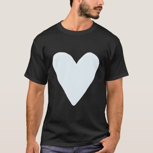 Er Form Symbol Liebe Kindness Peace Light T-Shirt (Vorderseite)