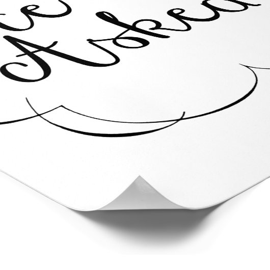 Er Fragte.. Poster (Ecke)