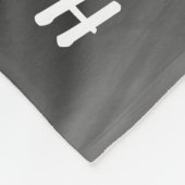 Er Fragte, sie sagte Ja Verlobung Foto Fleecedecke (Ecke)