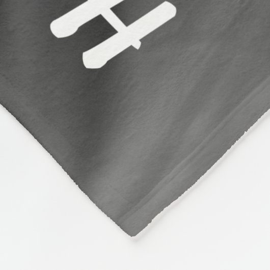 Er Fragte, sie sagte Ja Verlobung Foto Fleecedecke (Ecke)