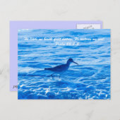 Er führt mich an ruhigen Gewässern vorbei, er stel Postkarte (Vorne/Hinten)